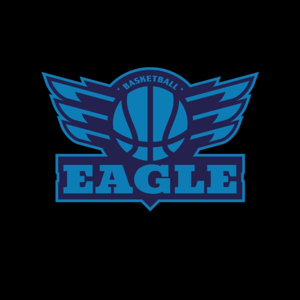 Eagle Basketball Logo Template Thumbnail
