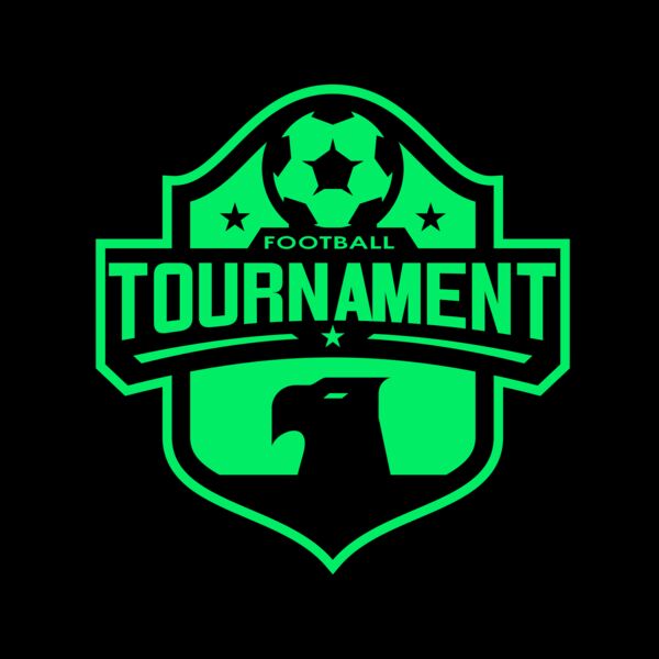 Tournament Football logo template 02 Thumbnail