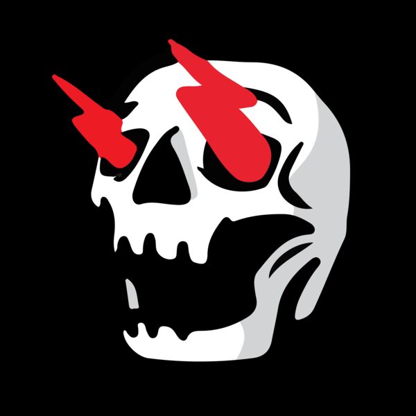 Elements Skull logo template Thumbnail