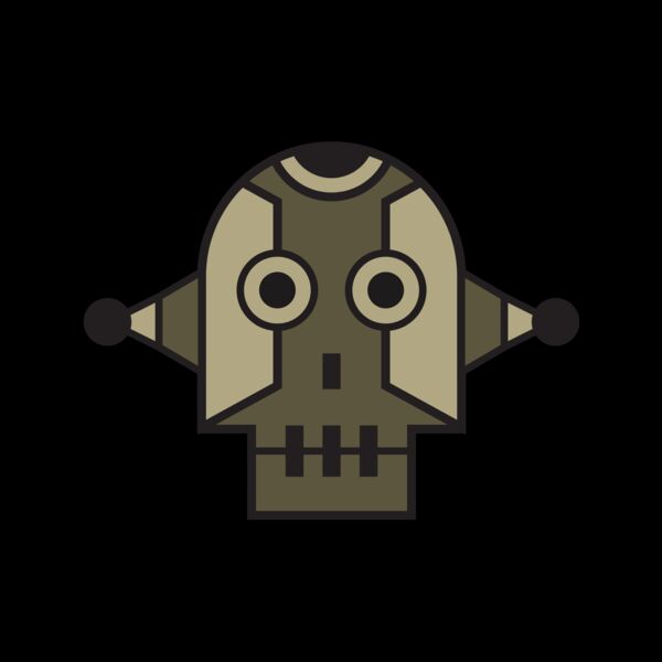 Elements Skulls logo template 150 Thumbnail